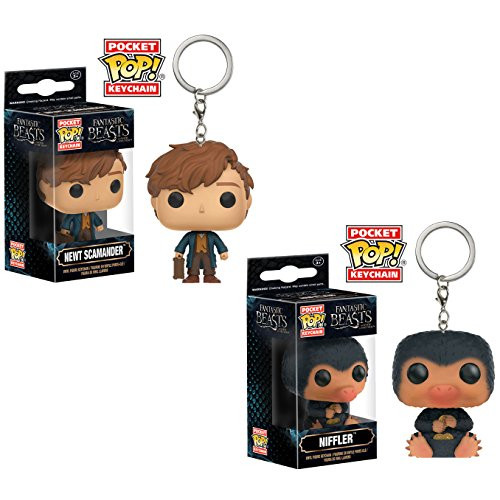 Pop! Keychains: Fantastic Beasts and Where to Find Them Newt and a Niffler Set of 2