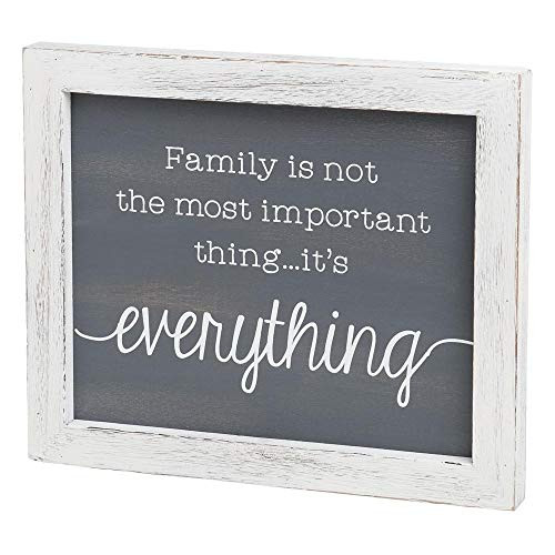 Collins Whitewashed WoodFramed Wall Art Family is Everything