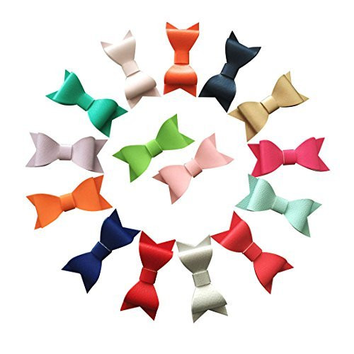 Yazon Baby Faux Leather Bows Hair Clips Toddler Girls Hair Bows Hair Pins Pigtail Bows for Kids 20Pcs Yazon Baby Faux Leather Bows Hair Clips Toddler Girls Hair Bows Hair Pins Pigtail Bows for Kids 20Pcs