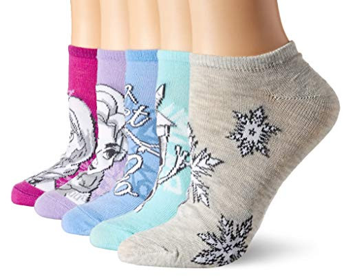 Disney Frozen Women s 5 Pack No Show Socks