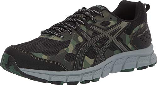 ASICS Men s GelScram 4 Running Shoes 12M Black/Irvine