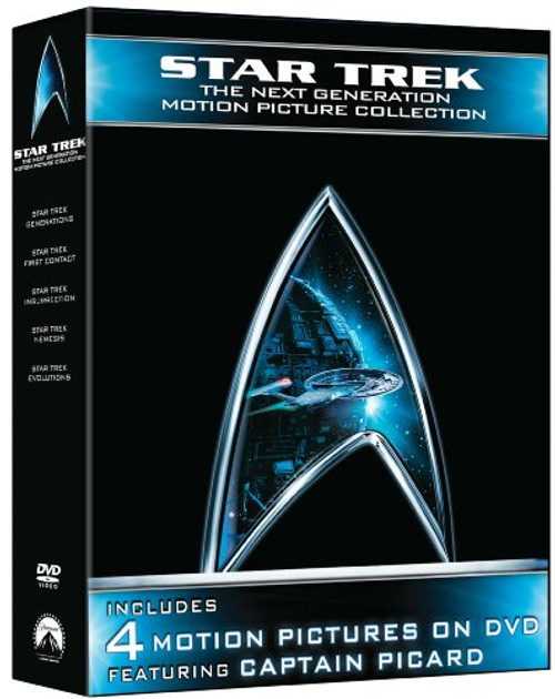 Star Trek The Next Generation Motion Picture 5Movie Collection DVD Star Trek The Next Generation Motion Picture 5Movie Collection DVD