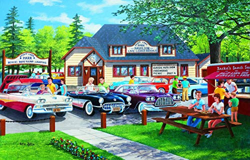 The Past Lane 1000 Piece Jigsaw Puzzle by SunsOut