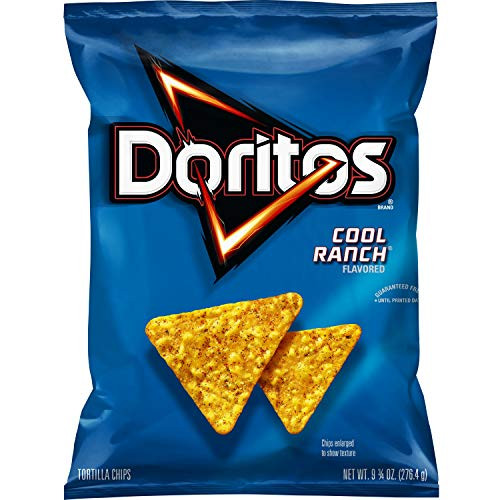 Doritos Cool Ranch Flavored Tortilla Chips 9 75 Ounce Packaging May Vary