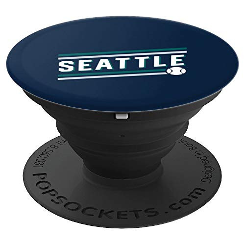 Cool Seattle Baseball Home Run PopSockets Grip and Stand for Phones and Tablets Cool Seattle Baseball Home Run PopSockets Grip and Stand for Phones and Tablets