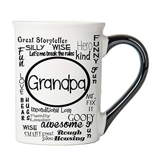 Cottage Creek Coffee Mug Large Papa Mug 18 oz Ceramic Papa Coffee Cup White Cottage Creek Coffee Mug Large Papa Mug 18 oz Ceramic Papa Coffee Cup White