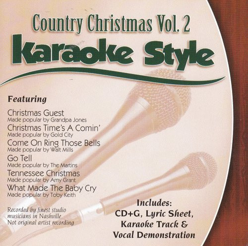 Daywind Karaoke Style Country Christmas Vol  2