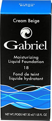 Gabriel Cosmetics Liquid Foundation Cream Beige 1 Ounce