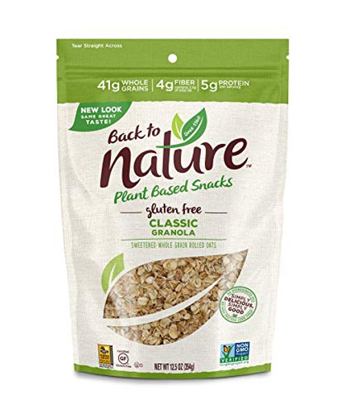 Back to Nature Gluten Free Granola NonGMO Classic 12 5 Ounce Pack of 6 Packaging May Vary Back to Nature Gluten Free Granola NonGMO Classic 12 5 Ounce Pack of 6 Packaging May Vary