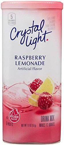 Crystal Light Drink Mix  Raspberry Lemonade  1 62 Ounces  6 Count
