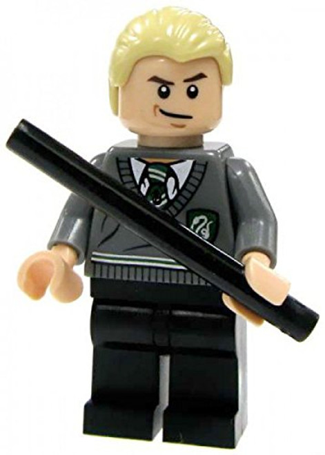 Lego Harry Potter 2010 Mini Figure - Draco Malfoy with Wand Lego Harry Potter 2010 Mini Figure - Draco Malfoy with Wand