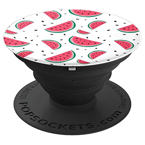 Cute Watermelon Pattern PopSockets Grip and Stand for Phones and Tablets