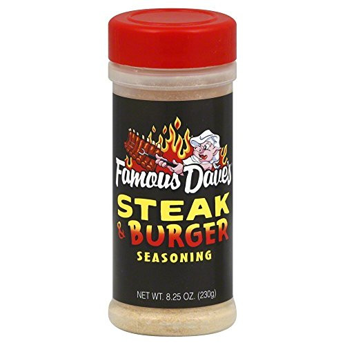 Famous Dave s Steak and Burger Seasoning 8 25 Ounce Pack of 12 Famous Dave s Steak and Burger Seasoning 8 25 Ounce Pack of 12
