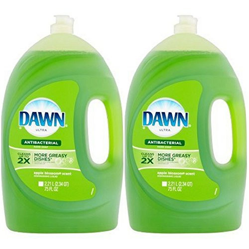 Dawn Ultra Antibacterial Dishwashing Liquid Apple Blossom 75 Fl Oz 2 Pack