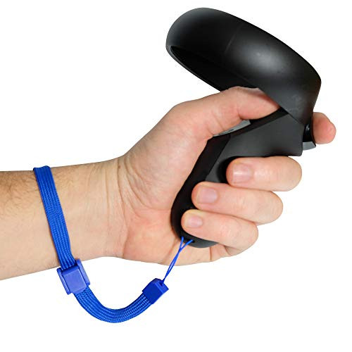 DeadEyeVR Upgraded Wrist Straps for The Oculus Quest/Rift S Blue