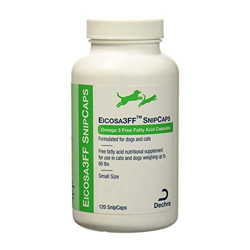 Dechra Eicosa3FF SnipCaps Small for Dogs Up to 60lbs 120 Count