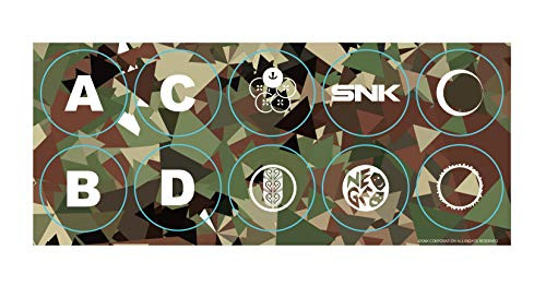 SNK Arcade Stick Pro Camo Button Stickers Neo Geo Pocket SNK Arcade Stick Pro Camo Button Stickers Neo Geo Pocket