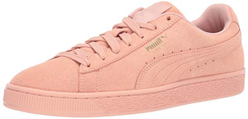 PUMA Men s Suede Classic Sneaker Peach Bud Team 5 5 M US