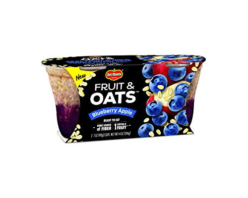 Del Monte Fruit  Oats Snacks Blueberry Apple 7 Ounce