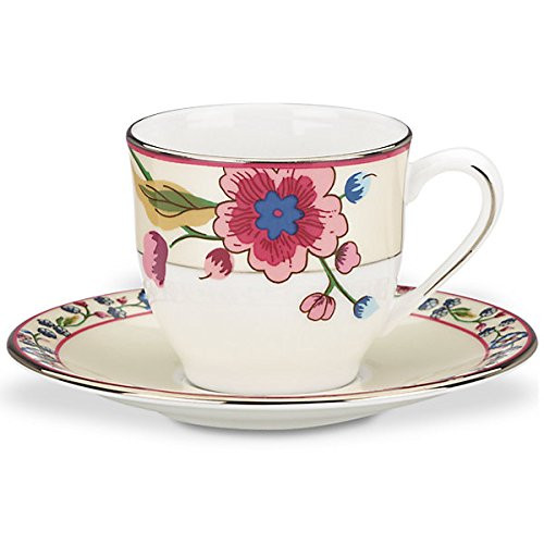 SCALAMANDRE BY LENOX BOUVIER Demitasse cup  saucer