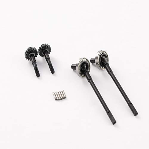 RZXYL Steel Front Axle Shafts for SCX10 II RC Crawler Car Portal Axle RZXYL Steel Front Axle Shafts for SCX10 II RC Crawler Car Portal Axle