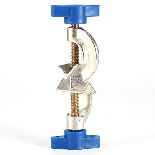 Lab Stand Clamp Holder Boss Aluminum Alloy Body Rod Stand Rack Claw Metal Grip Clip Right Angle Clip Support Laboratory Equipment up to 16mm in Dia for Lab Retort Stand
