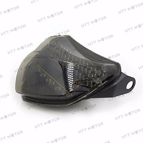 HTTMT MT035 Smoke Tail Light Compatible with Suzuki GsxR Gsxr 600 750 20042005 Gsxr1000 20052006