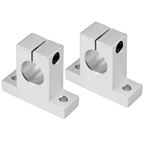 uxcell 20mm Shaft Support SK20 Linear Motion Slide Rail Guide Blocks for CNC 3D Printer Pack of 2
