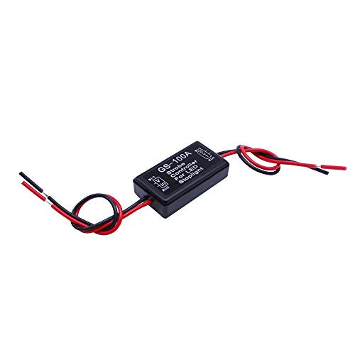 HUIQIAODS Flash Strobe Controller for LED Brake Light Tail Stop Light Auto Car 1224V LED Brake Flasher Stop Light Strobe Flasher GS100A