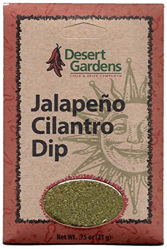 Desert Gardens Jalapeno Cilantro Dip Mix Pack of 4