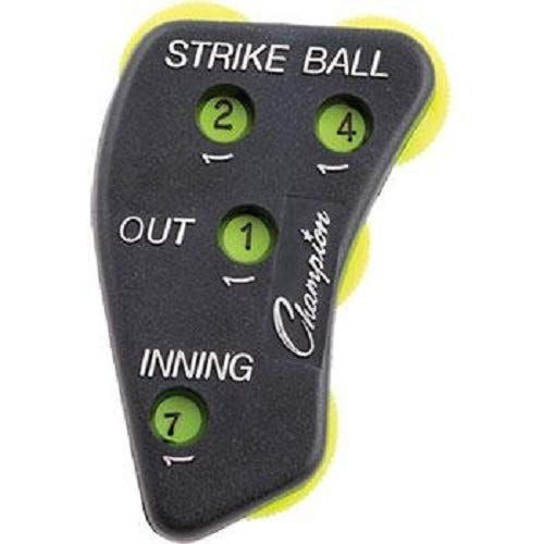 Champion Sports Baseball Umpire 4Wheel Count Indicator Pack of 12