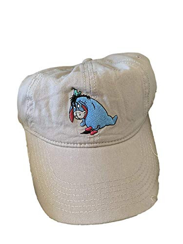 Disney Eeyore Cartoon Grey Adult Baseball Hat Cap Adjustable
