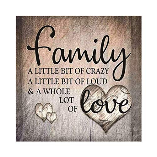 DIY 5D Diamond Painting by Number Kits FamilyCrystal Rhinestone Full Drill Embroidery Paintings Cross Stitch for Adults Arts Craft Home Decoration