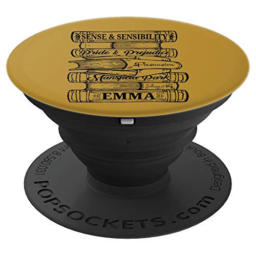 Jane Austen  Mr  Darcy Book Club Fans Quotes Collectors PopSockets Grip and Stand for Phones and Tablets