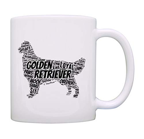 Dog Owner Gifts Golden Retriever Silhouette Pet Lover Gifts Dog Breed Gift Coffee Mug Tea Cup White Dog Owner Gifts Golden Retriever Silhouette Pet Lover Gifts Dog Breed Gift Coffee Mug Tea Cup White