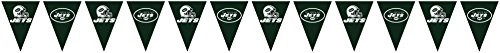 Creative Converting Officially Licensed NFL Plastic Flag Banner 12  New York Jets