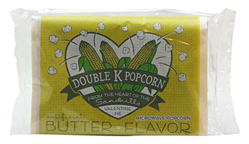 Double K Popcorn Microwave Butter Popcorn3 0 ounce18 Count