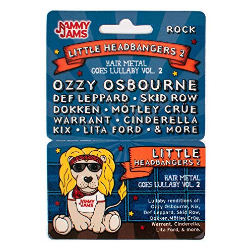 Jammy Jams Little Headbangers Goes Lullaby Download Card Hair Metal