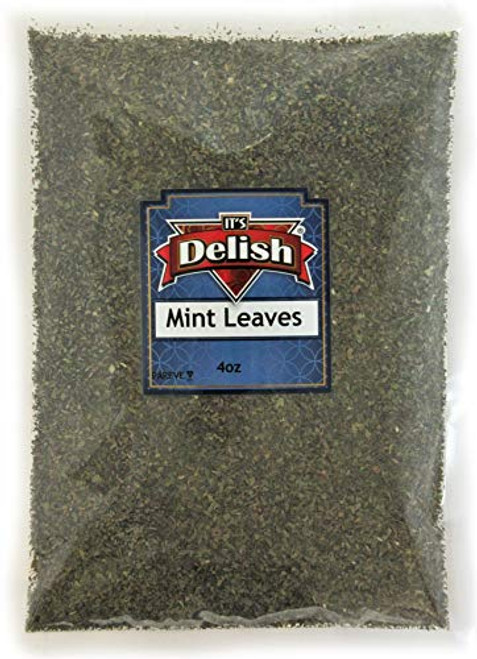 Dried Mint Leaves by Its Delish 4 oz bag Dried Mint Leaves by Its Delish 4 oz bag