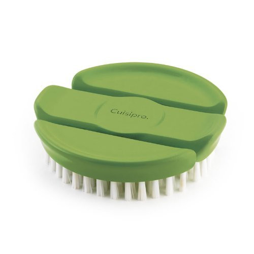 Cuisipro Flexible Vegetable Brush Green