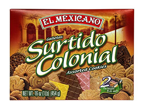 El Mexicano Surtido Colonial Cookies 16 oz  Galletas Surtidas
