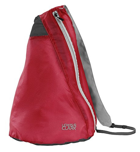 Lewis N  Clark Electrolight Sling Pack Red/Charcoal One Size