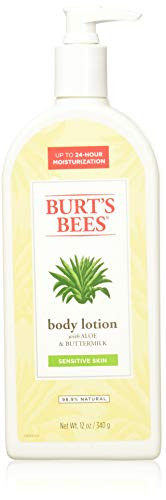 Aloe  Buttermilk Body Lotion w/Pump Burt s Bees 12 oz Lotion