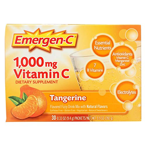 EmergenC Vitamin C Tangerine Flavored Drink Mix 30 Packets 0 33 oz