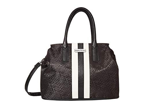 Nautica Lakeside Triple Satchel Black One Size