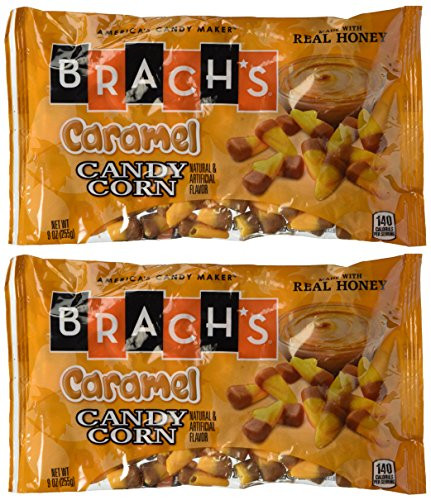 Brachs Fall Flavors Caramel Candy Corn 9 oz  Bag Pack of 2