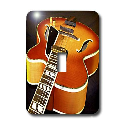 3dRose lsp_4093_1 Jazz Guitar Single Toggle Switch