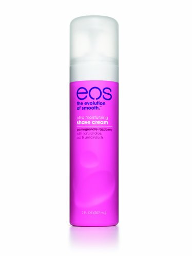 EOS Ultra Moisturizing Shave Cream Pomegranate Raspberry 7Ounce Bottle Pack of 3