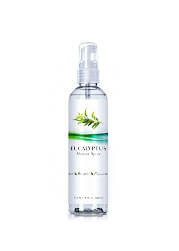 Eucalyptus Oil Shower Spray Premium Essential Oil Mist Best for Steam in Shower Spa and Bath Eucalyptus 4oz