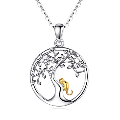 Eusense Tree of Life Necklace Sterling Silver Tree of Life Pendant Necklaces Family Tree Necklace Jewelry for Women Btree of life necklaces Eusense Tree of Life Necklace Sterling Silver Tree of Life Pendant Necklaces Family Tree Necklace Jewelry for Women Btree of life necklaces